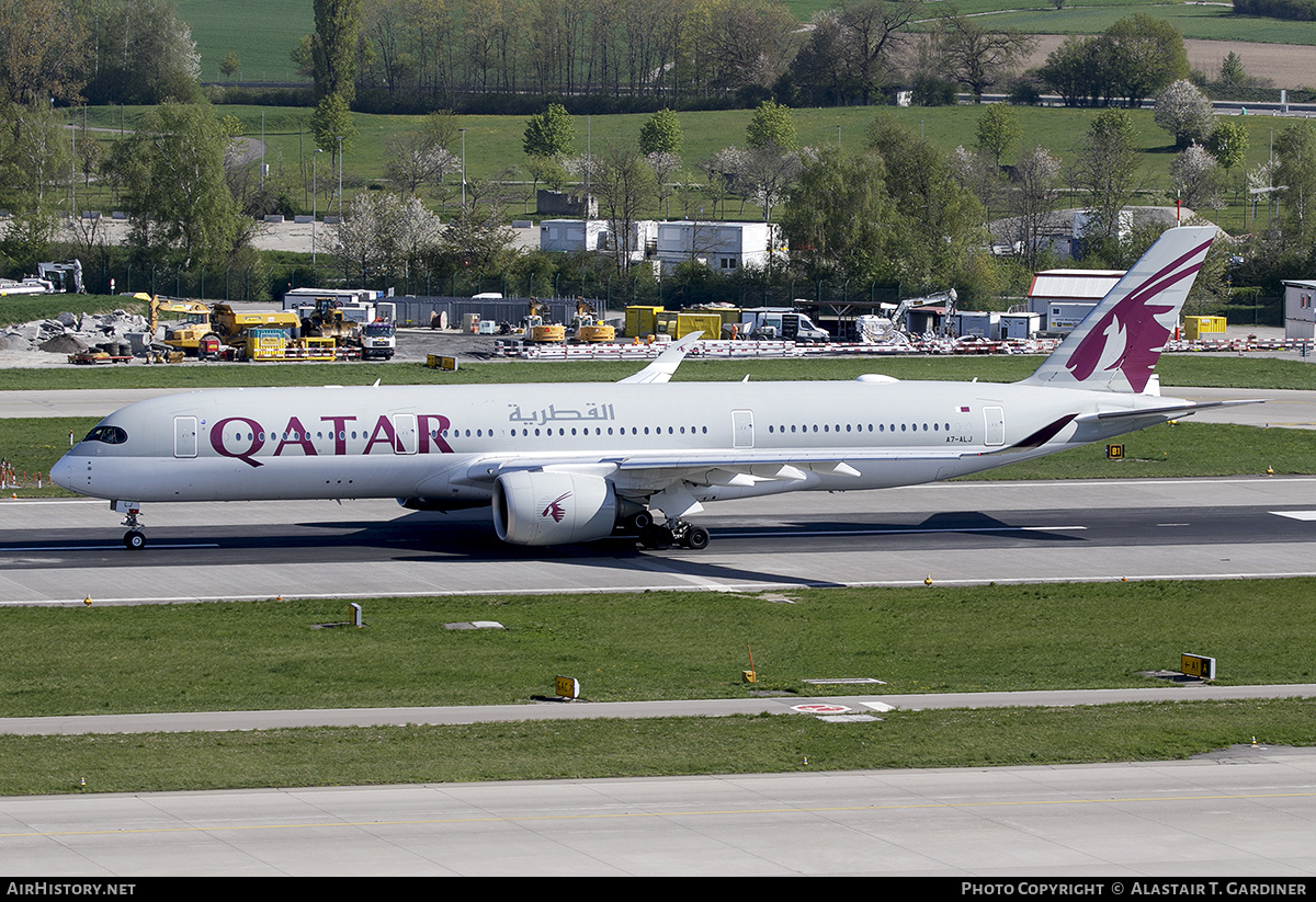 Aircraft Photo of A7-ALJ | Airbus A350-941 | Qatar Airways | AirHistory.net #670184