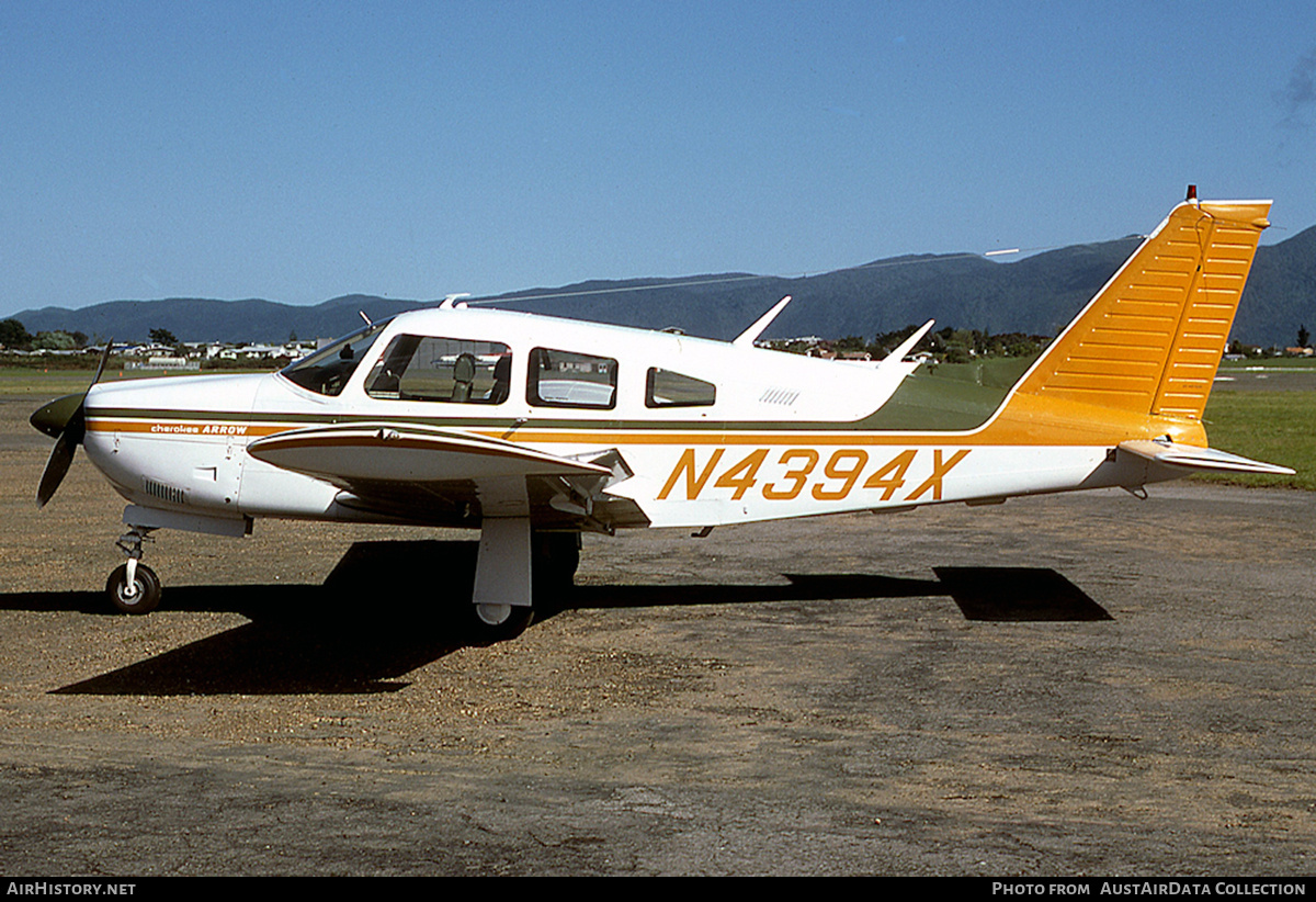 Aircraft Photo of N4394X | Piper PA-28R-200 Cherokee Arrow II | AirHistory.net #670190
