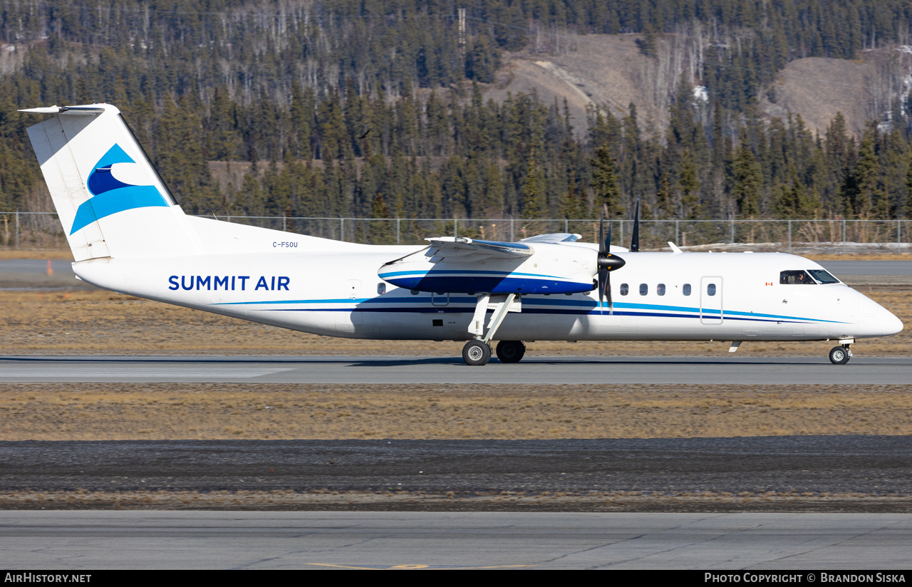 Aircraft Photo of C-FSOU | De Havilland Canada DHC-8-311Q Dash 8 | Summit Air | AirHistory.net #670203