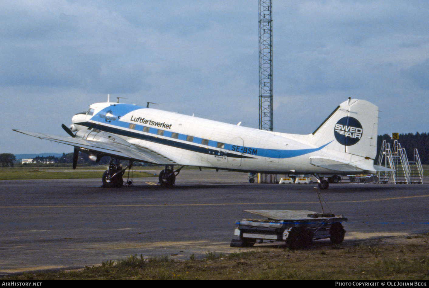 Aircraft Photo of SE-BSM | Douglas C-53 Skytrooper | Luftfartsverket | AirHistory.net #670233