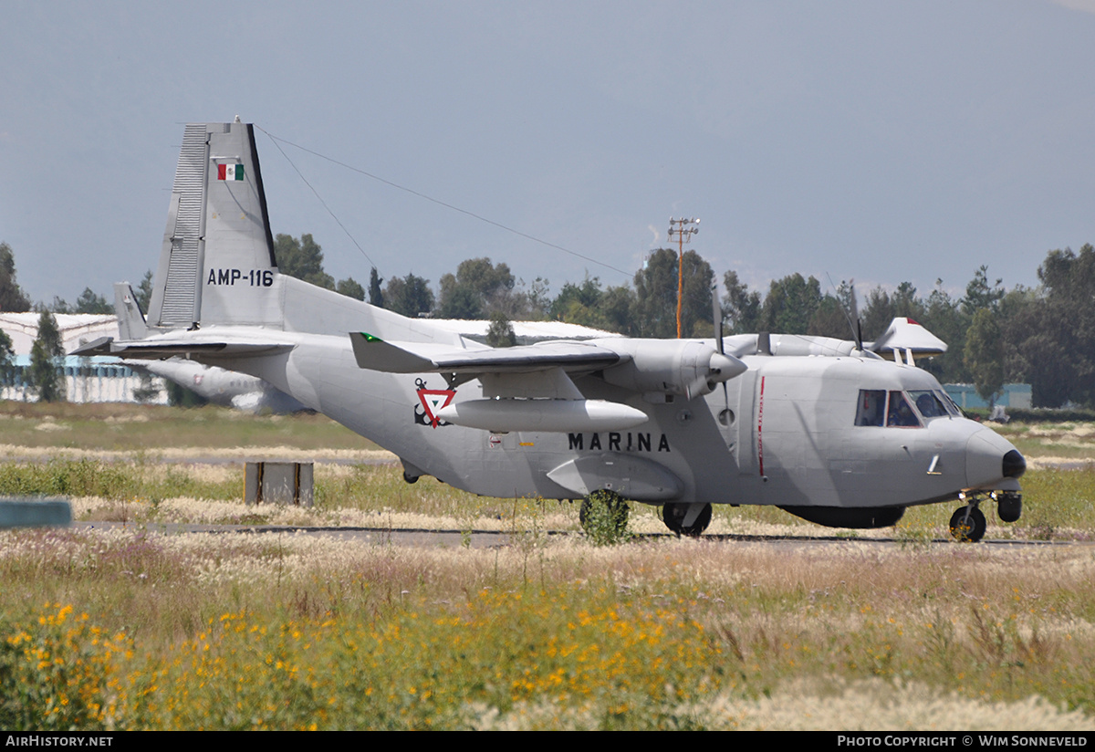 Aircraft Photo of AMP-116 | CASA C-212-400MPA | Mexico - Navy | AirHistory.net #670251