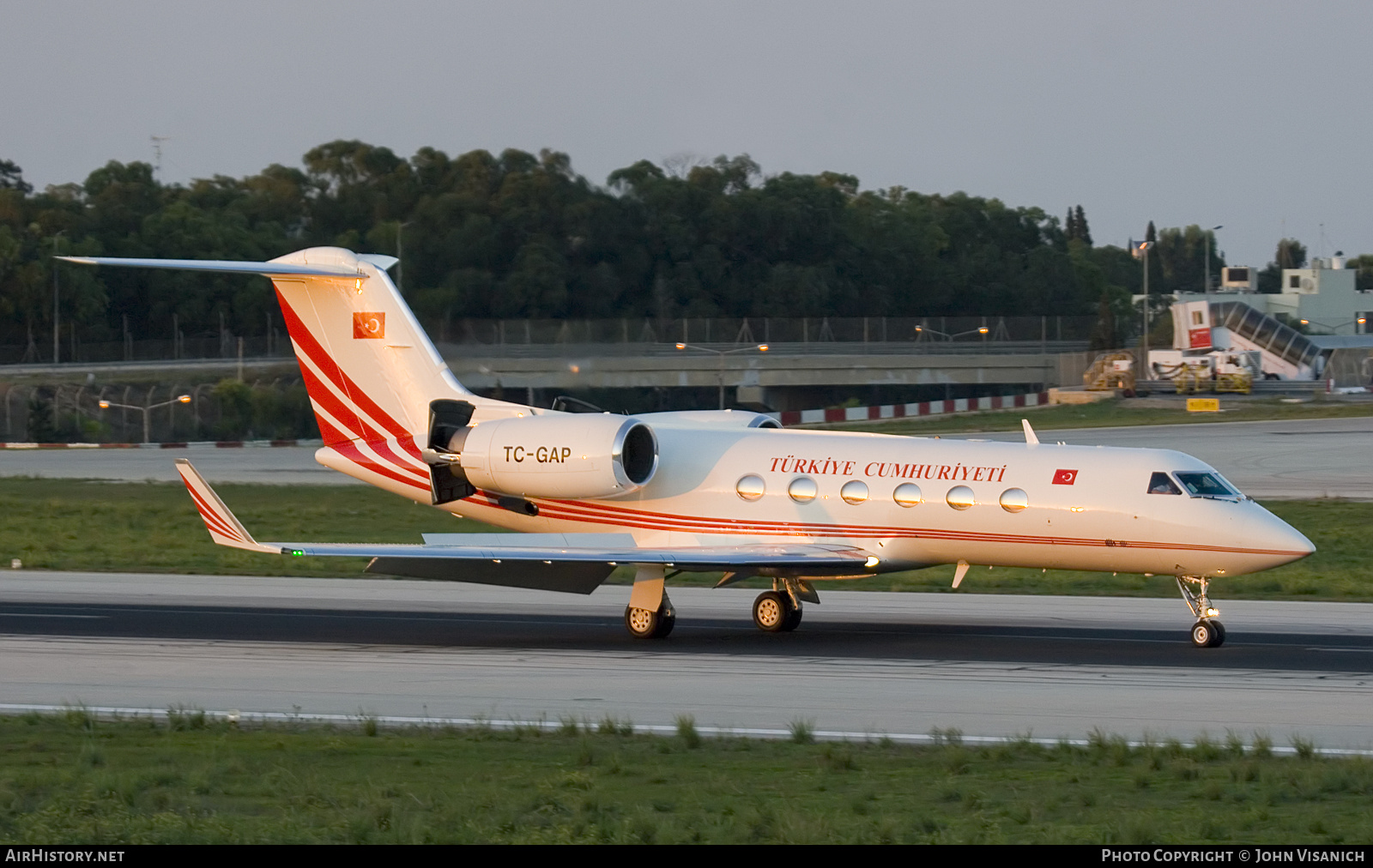 Aircraft Photo of TC-GAP | Gulfstream Aerospace G-IV-X Gulfstream G450 | Turkey Government | AirHistory.net #670254