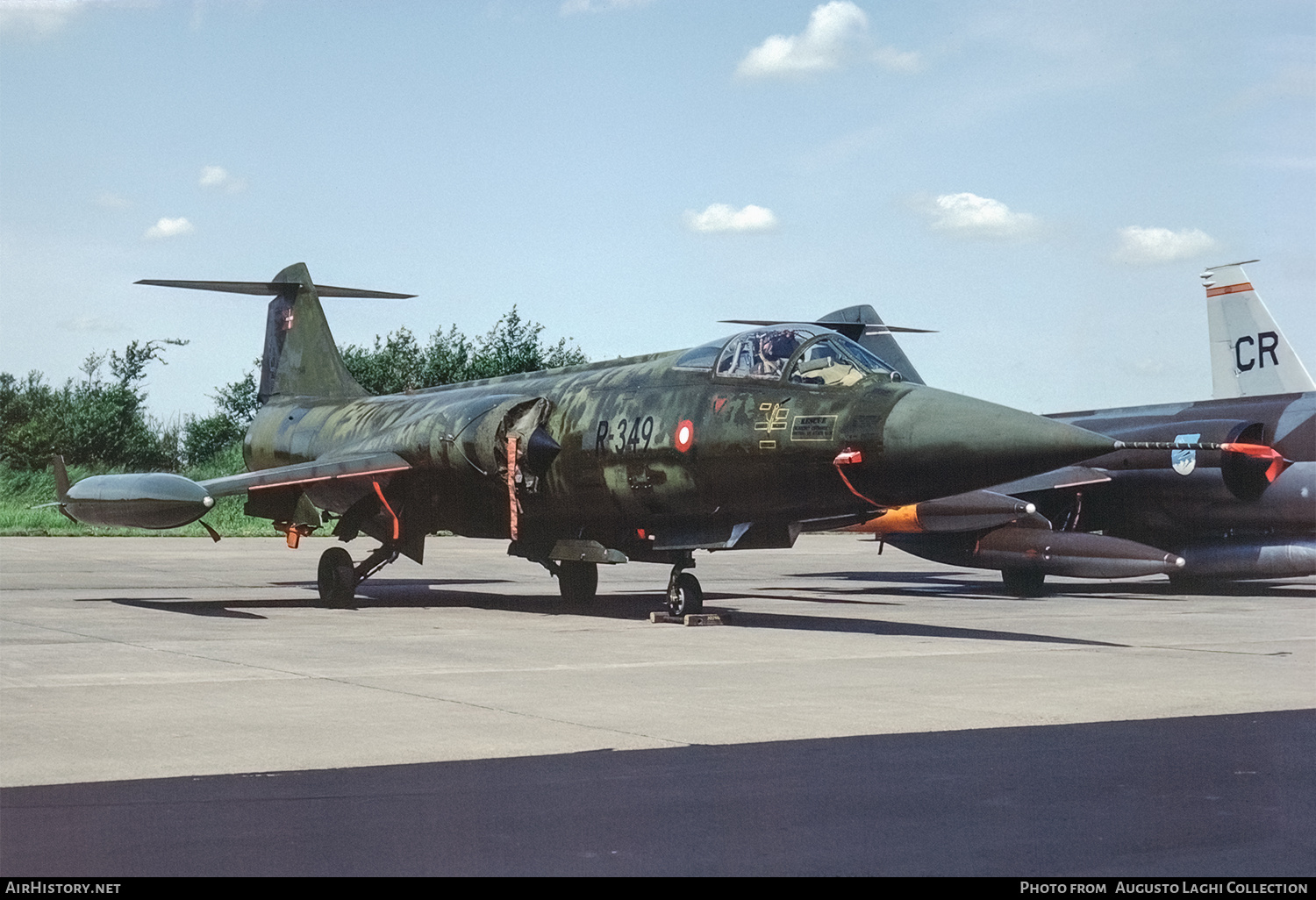 Aircraft Photo of R-349 | Lockheed F-104G Starfighter | Denmark - Air Force | AirHistory.net #670264