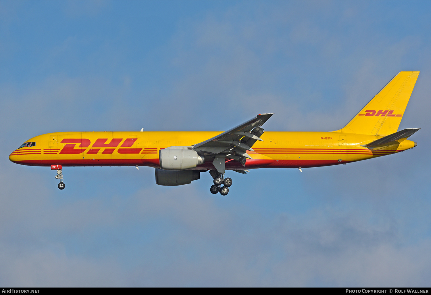 Aircraft Photo of G-BIKK | Boeing 757-236/SF | DHL International | AirHistory.net #670275