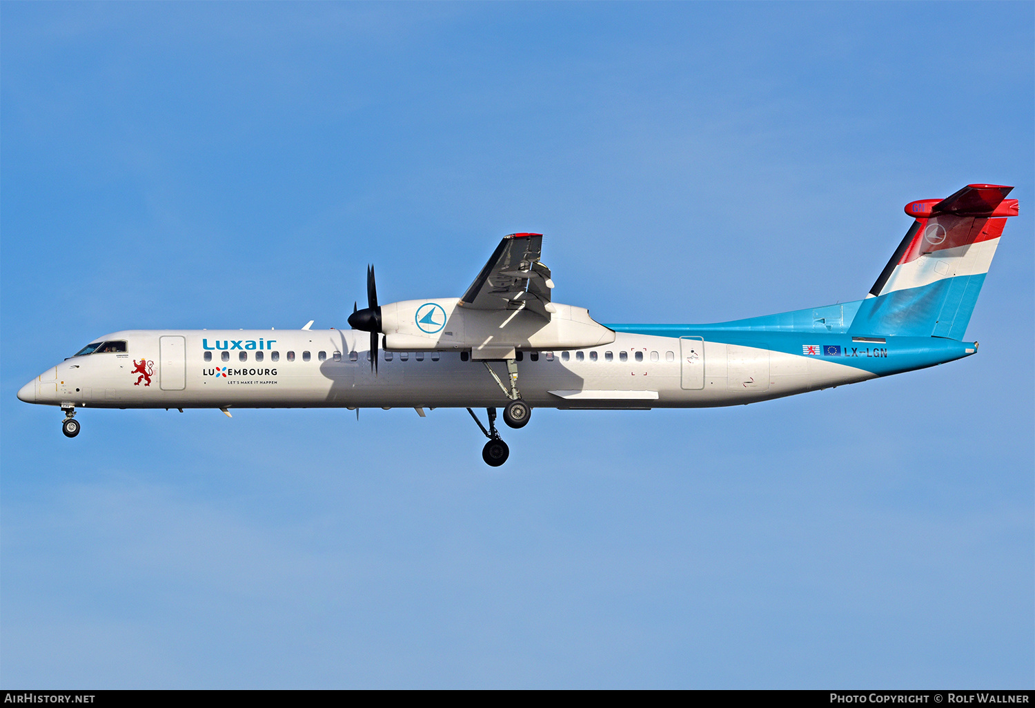 Aircraft Photo of LX-LGN | Bombardier DHC-8-402 Dash 8 | Luxair | AirHistory.net #670278