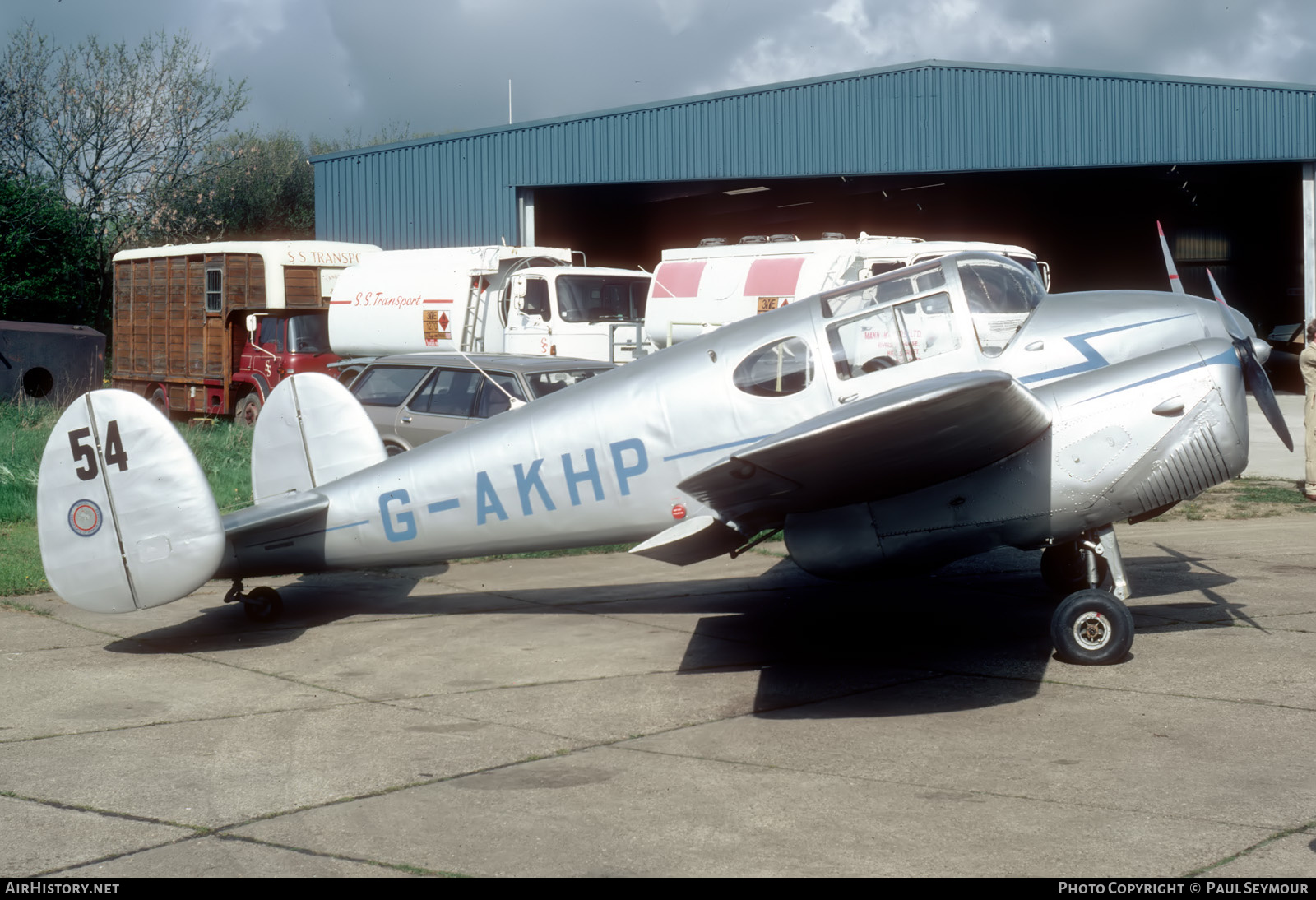 Aircraft Photo of G-AKHP | Miles M.65 Gemini 1A | AirHistory.net #670299