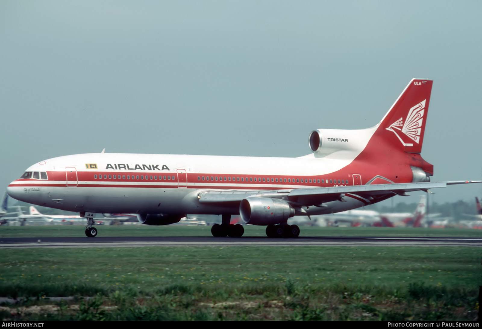 Aircraft Photo of 4R-ULA | Lockheed L-1011-385-3 TriStar 500 | AirLanka | AirHistory.net #670315