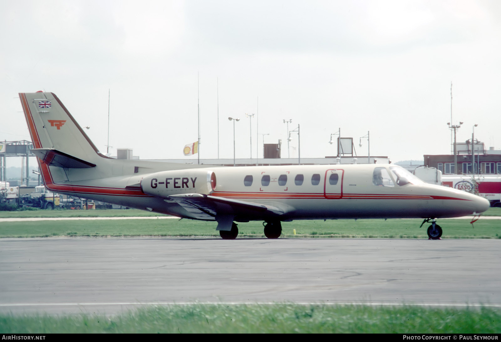 Aircraft Photo of G-FERY | Cessna 550 Citation II | Townsend Thoresen | AirHistory.net #670319