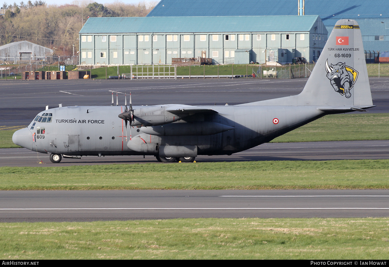 Aircraft Photo of 68-1609 | Lockheed C-130E Hercules (L-382) | Turkey - Air Force | AirHistory.net #670321