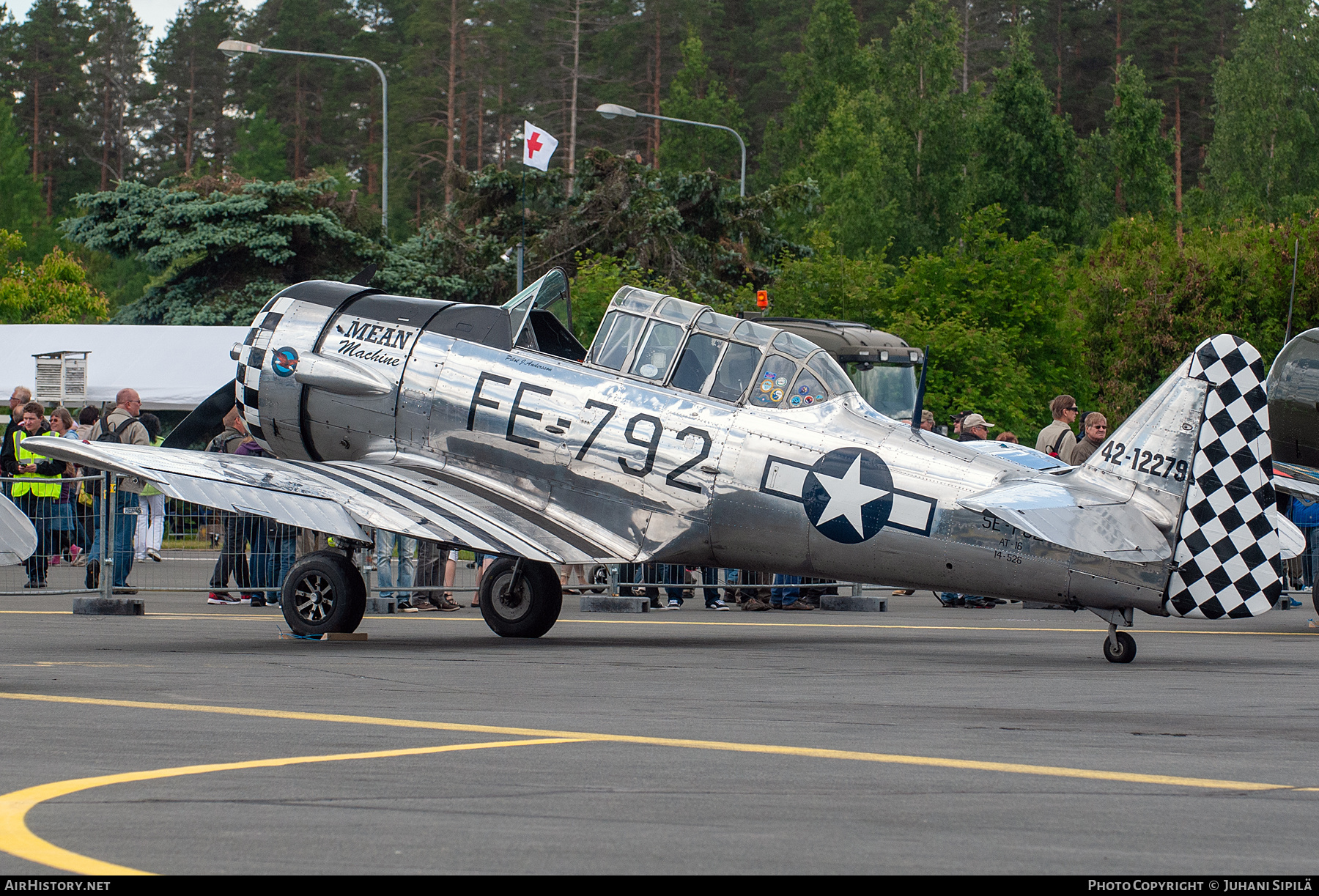 Aircraft Photo of SE-FUZ / 42-12279 | North American AT-16 Harvard IIB | USA - Air Force | AirHistory.net #670325