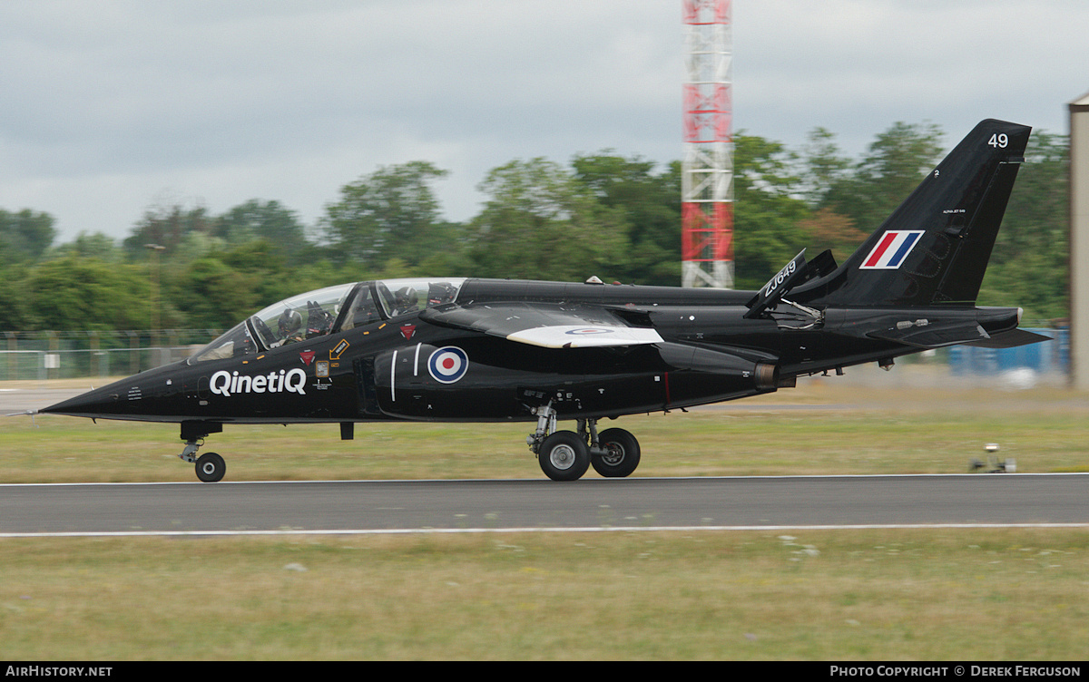 Aircraft Photo of ZJ649 | Dassault-Dornier Alpha Jet | UK - Air Force | AirHistory.net #670350