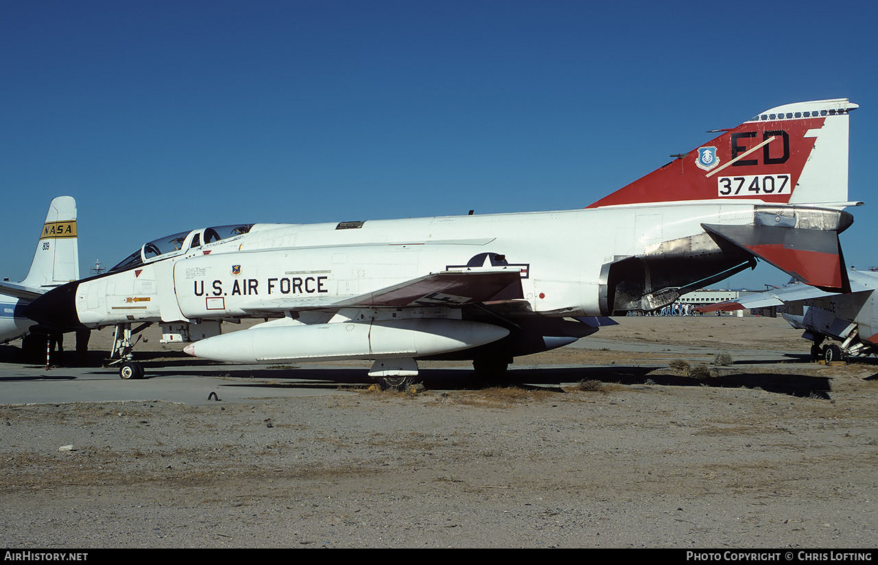 Aircraft Photo of 63-7407 / 37407 | McDonnell NF-4C Phantom II | USA - Air Force | AirHistory.net #670355