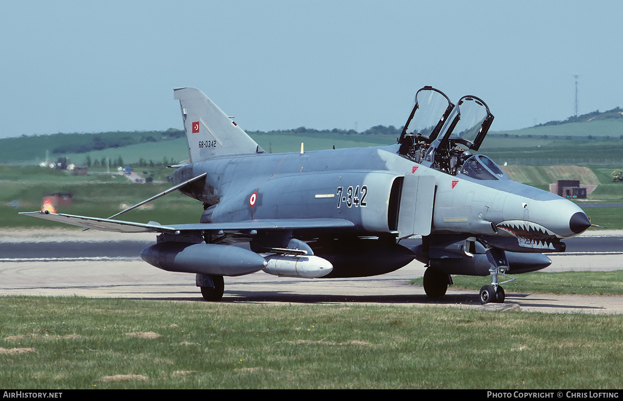 Aircraft Photo of 68-0342 | McDonnell Douglas F-4E Phantom II | Turkey - Air Force | AirHistory.net #670357