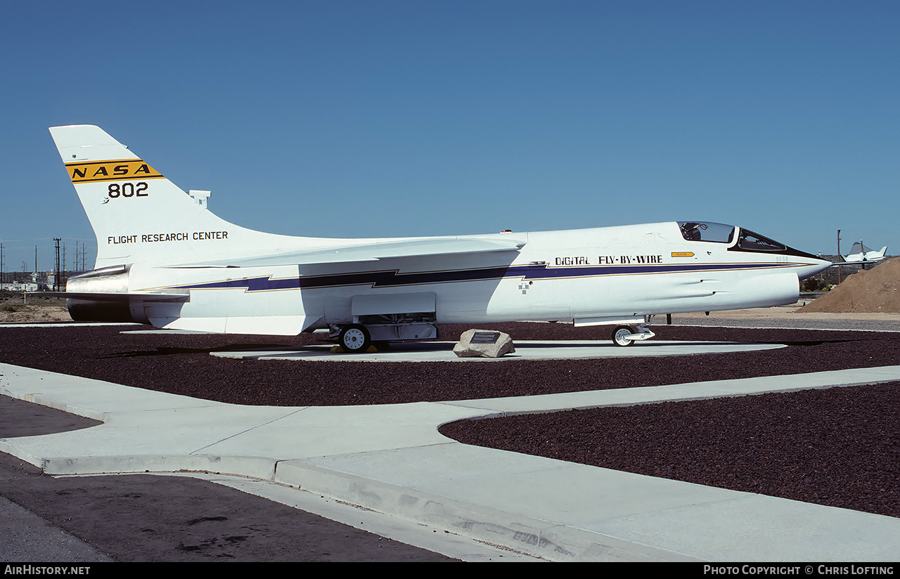 Aircraft Photo of NASA 802 | Vought F-8C Crusader | NASA - National Aeronautics and Space Administration | AirHistory.net #670380