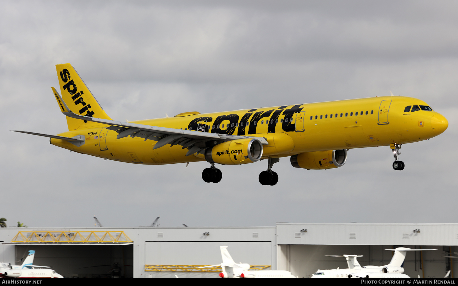 Aircraft Photo of N681NK | Airbus A321-231 | Spirit Airlines | AirHistory.net #670381
