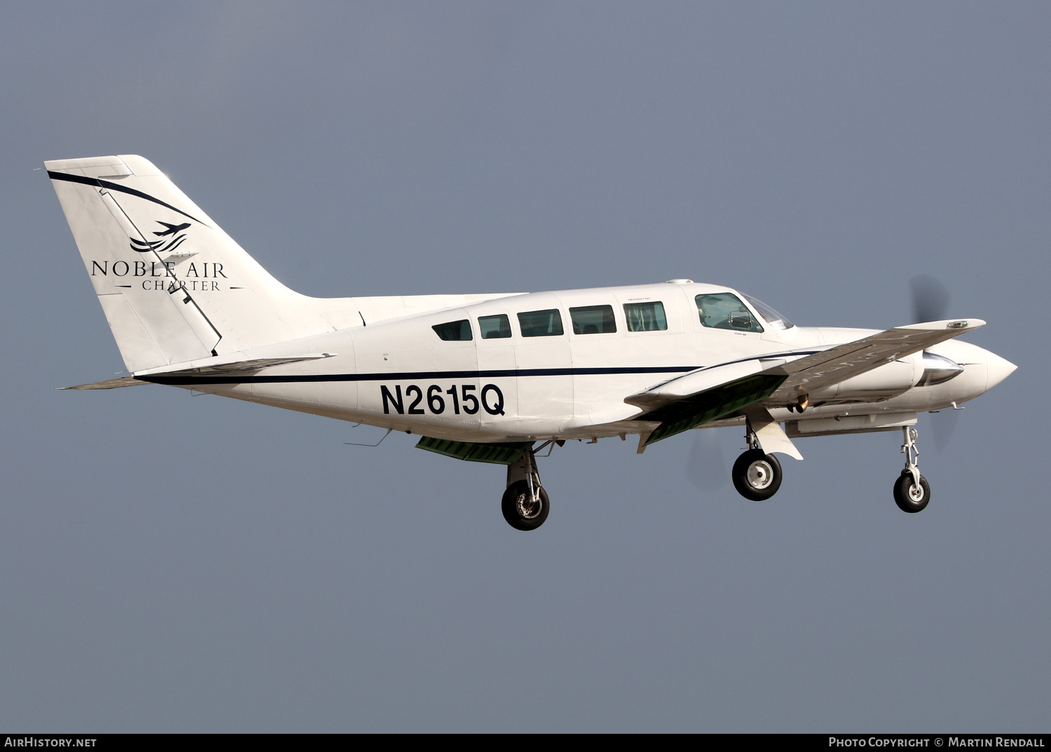 Aircraft Photo of N2615Q | Cessna 402C | Noble Air Charter | AirHistory.net #670394