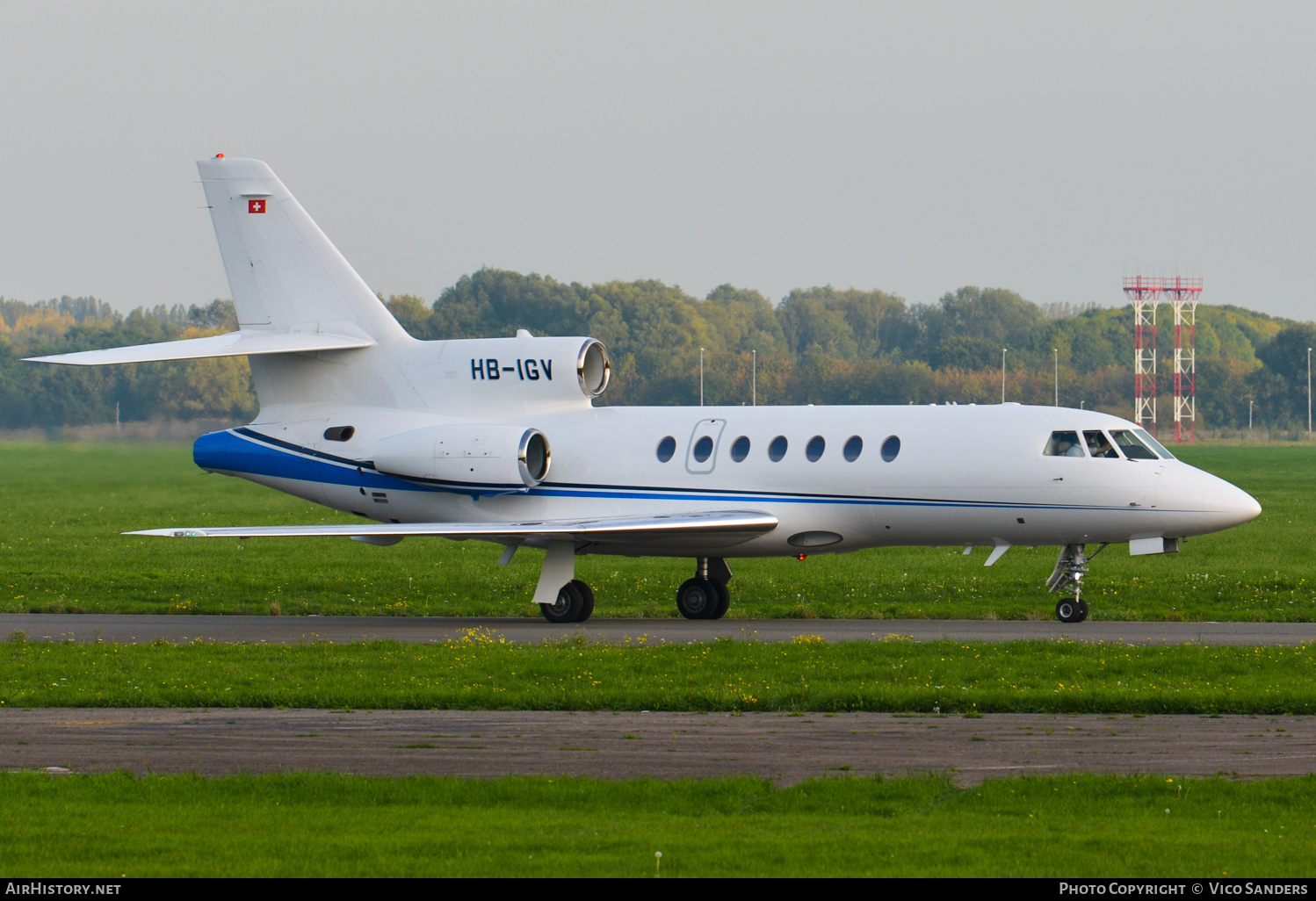 Aircraft Photo of HB-IGV | Dassault Falcon 50 | AirHistory.net #670409