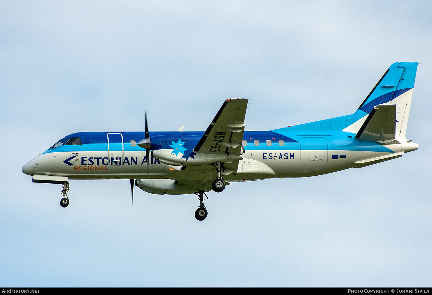 Aircraft Photo of ES-ASM | Saab 340A | Estonian Air Regional | AirHistory.net #670411