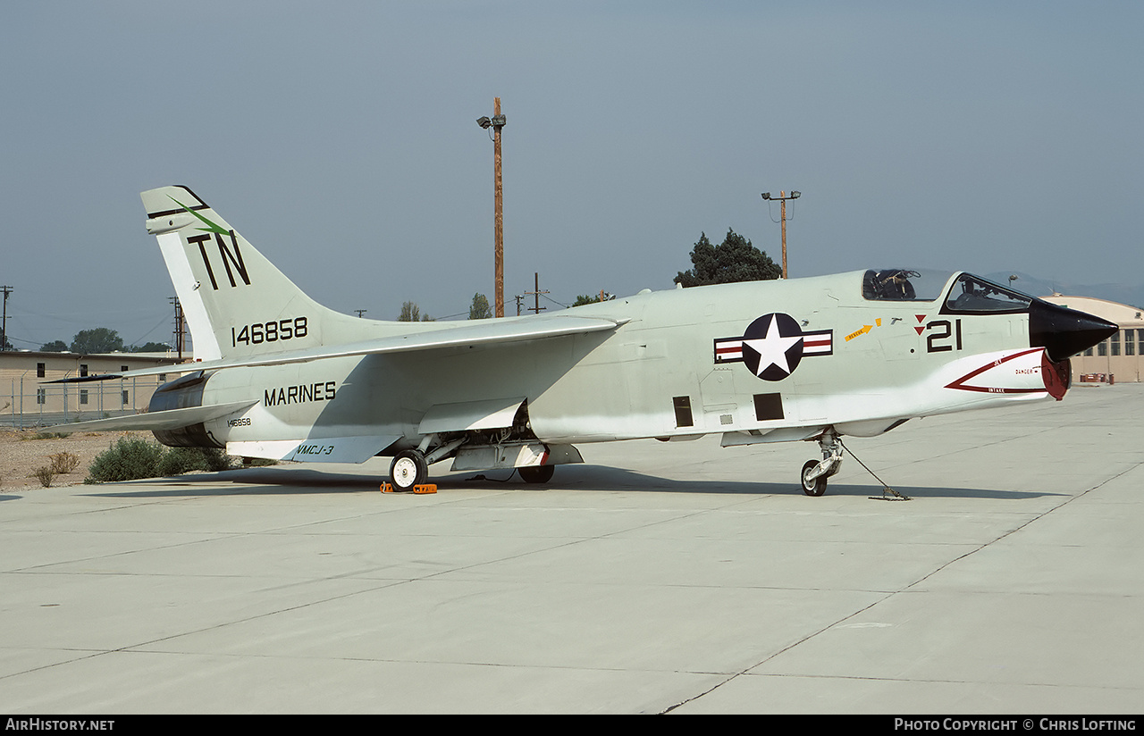 Aircraft Photo of 146858 | Vought RF-8G Crusader | USA - Marines | AirHistory.net #670417