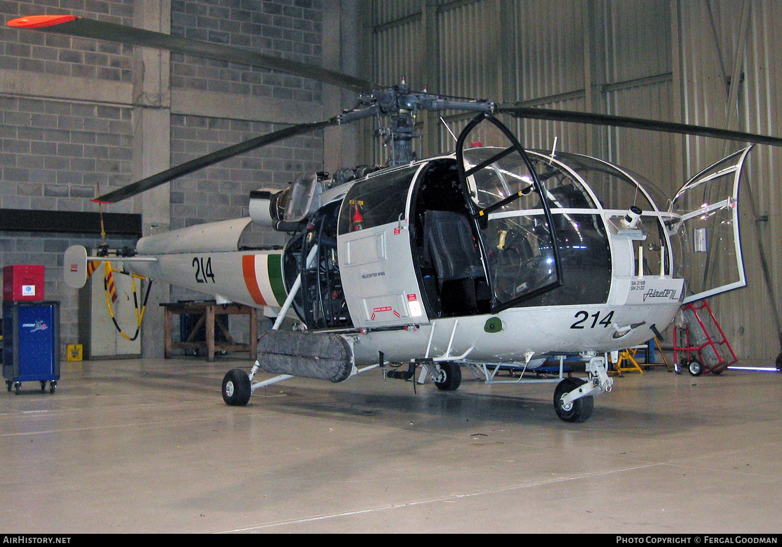 Aircraft Photo of 214 | Aerospatiale SA-316B Alouette III | Ireland - Air Force | AirHistory.net #670420