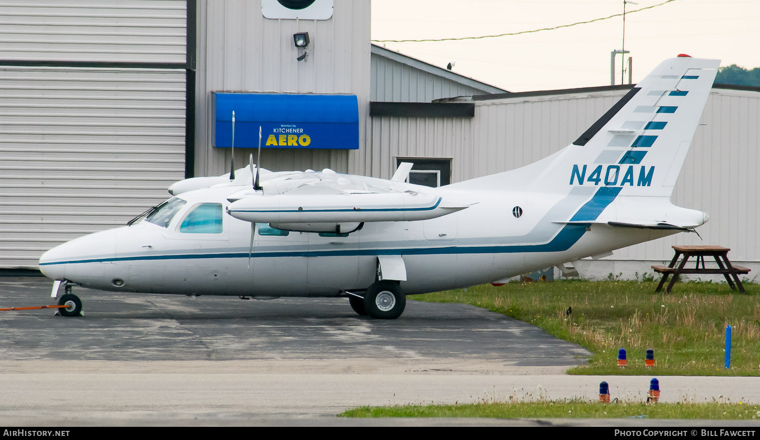 Aircraft Photo of N40AM | Mitsubishi MU-2 Solitaire (MU-2B-40) | AirHistory.net #670424