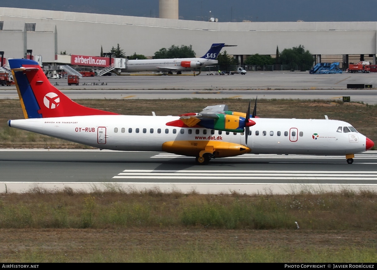 Aircraft Photo of OY-RUB | ATR ATR-72-202 | Danish Air Transport - DAT | AirHistory.net #670433