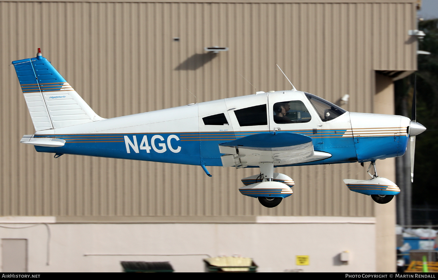 Aircraft Photo of N4GC | Piper PA-28-140 Cherokee | AirHistory.net #670449