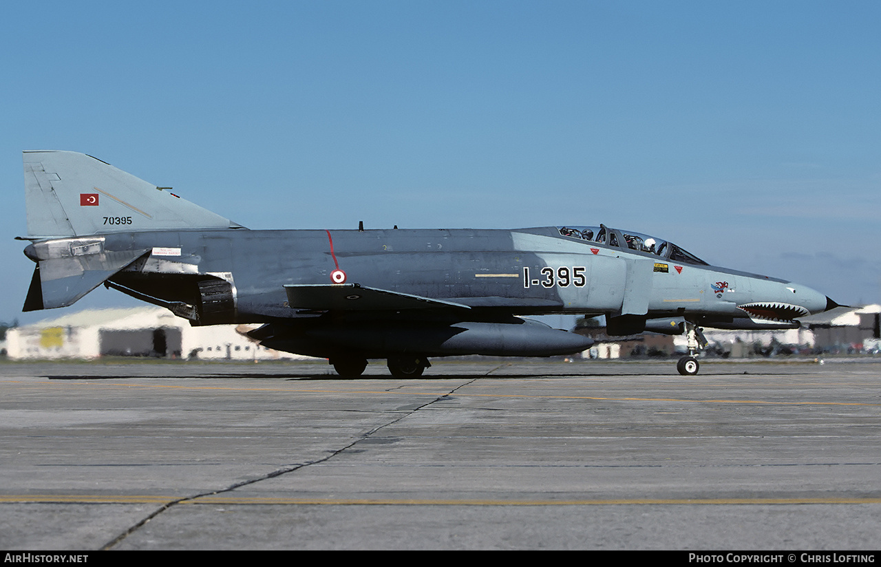 Aircraft Photo of 70395 / 67-0395 | McDonnell Douglas F-4E Phantom II | Turkey - Air Force | AirHistory.net #670462