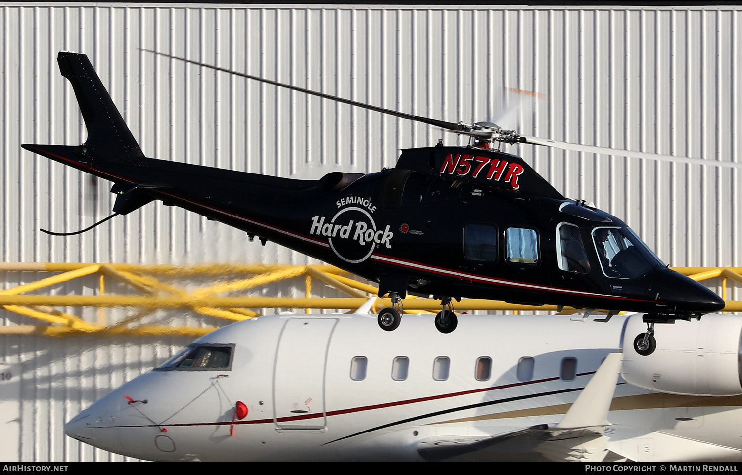 Aircraft Photo of N57HR | Agusta A-109S Grand | Seminole Hard Rock Hotel & Casino | AirHistory.net #670464