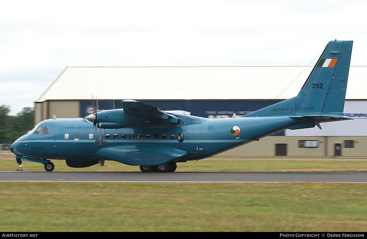 Aircraft Photo of 252 | CASA/IPTN CN235M-100 MPA | Ireland - Air Force | AirHistory.net #670488