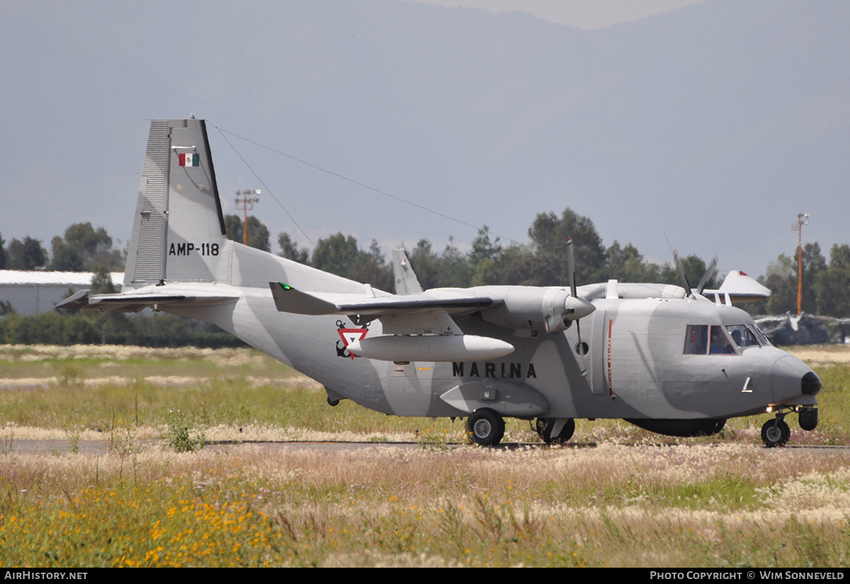 Aircraft Photo of AMP-118 | CASA C-212-400MPA | Mexico - Navy | AirHistory.net #670492