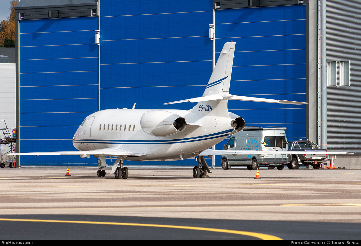 Aircraft Photo of ES-CKH | Dassault Falcon 2000 | AirHistory.net #670513