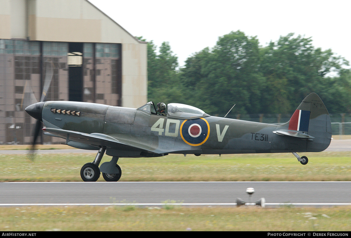 Aircraft Photo of TE311 | Supermarine 361 Spitfire LF16E | UK - Air Force | AirHistory.net #670514