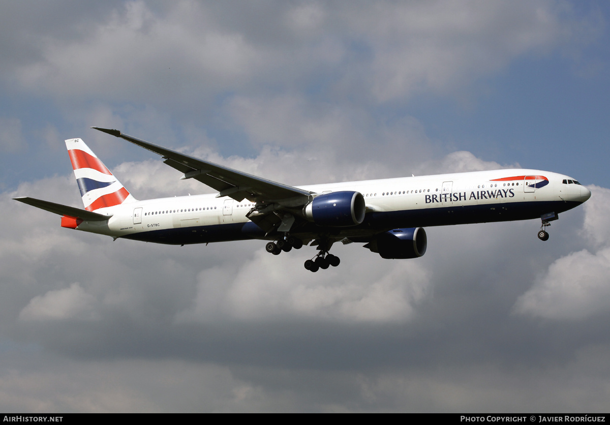 Aircraft Photo of G-STBC | Boeing 777-36N/ER | British Airways | AirHistory.net #670521