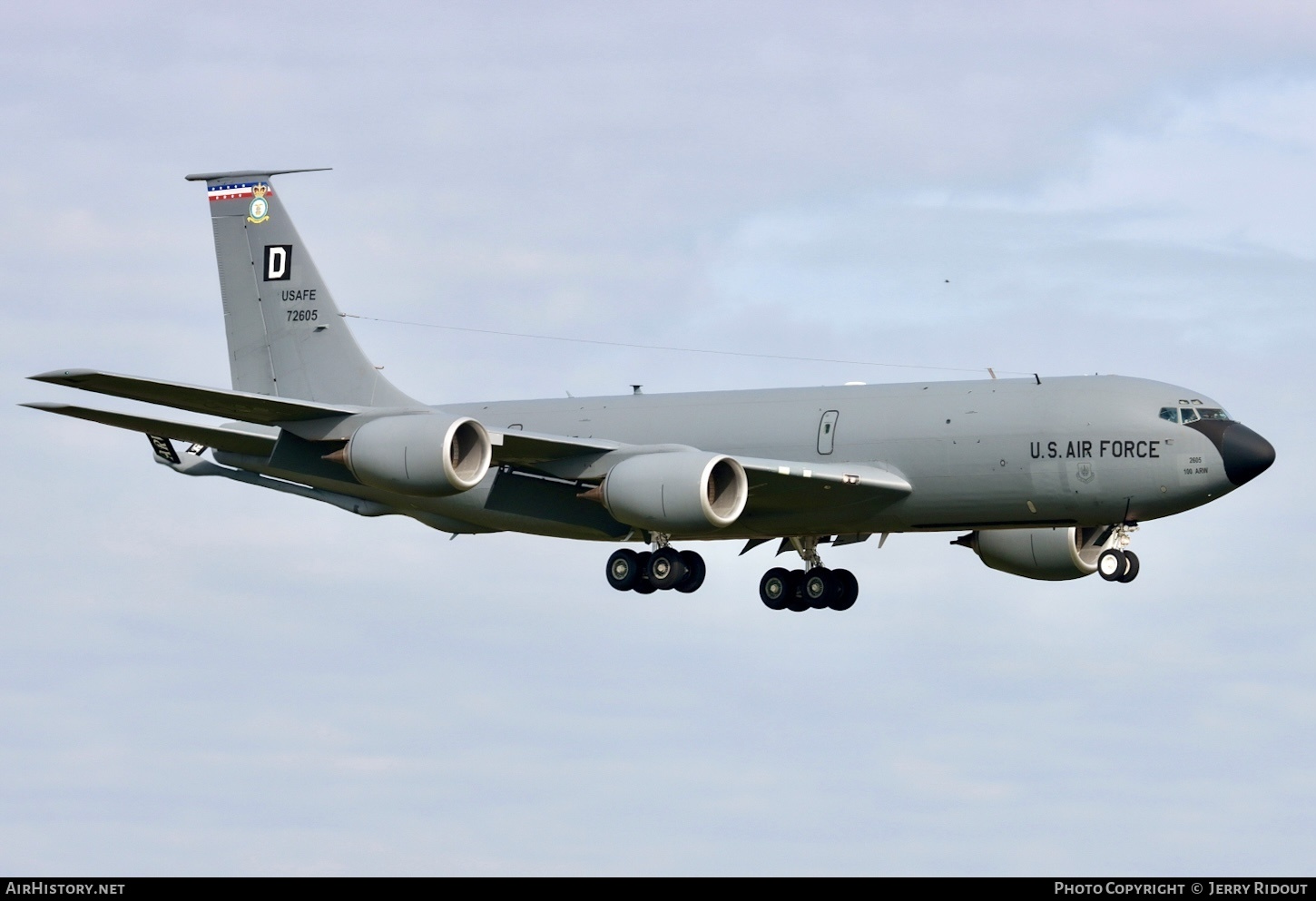 Aircraft Photo of 57-2605 / 72605 | Boeing KC-135R Stratotanker | USA - Air Force | AirHistory.net #670526