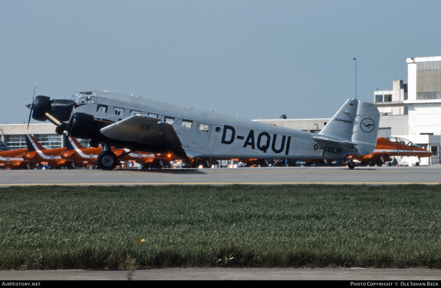 Aircraft Photo of D-CDLH / D-AQUI | Junkers Ju 52/3m g8e | Deutsche Luft Hansa | AirHistory.net #670530