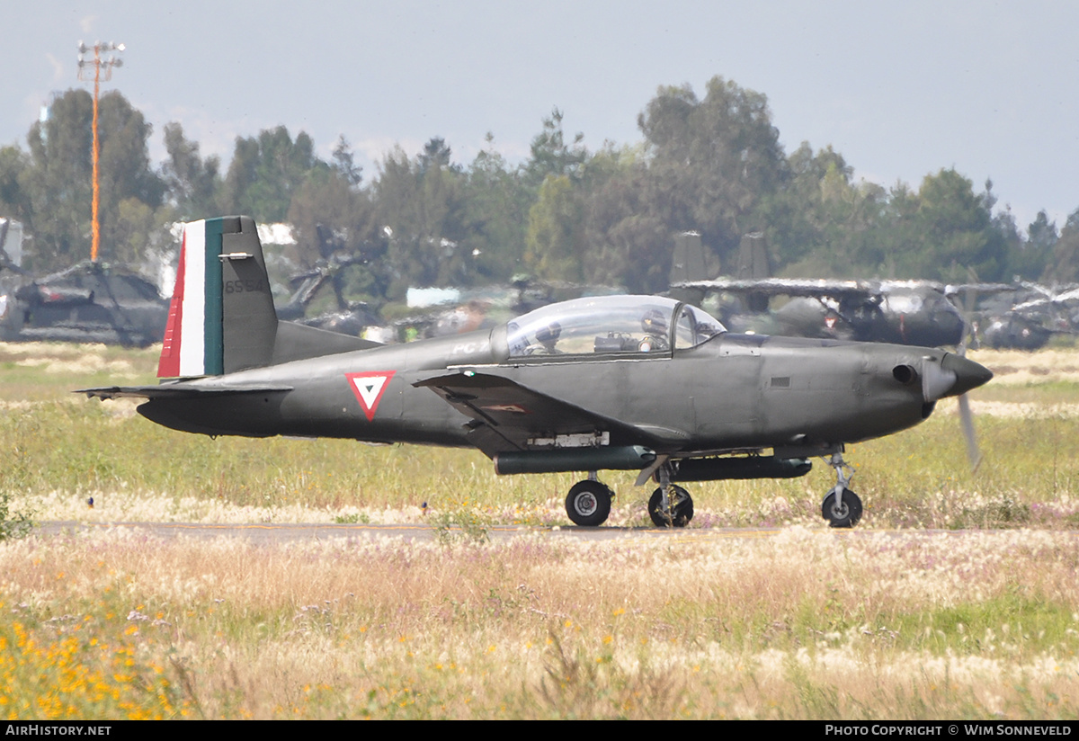 Aircraft Photo of 6554 | Pilatus PC-7 | Mexico - Air Force | AirHistory.net #670541