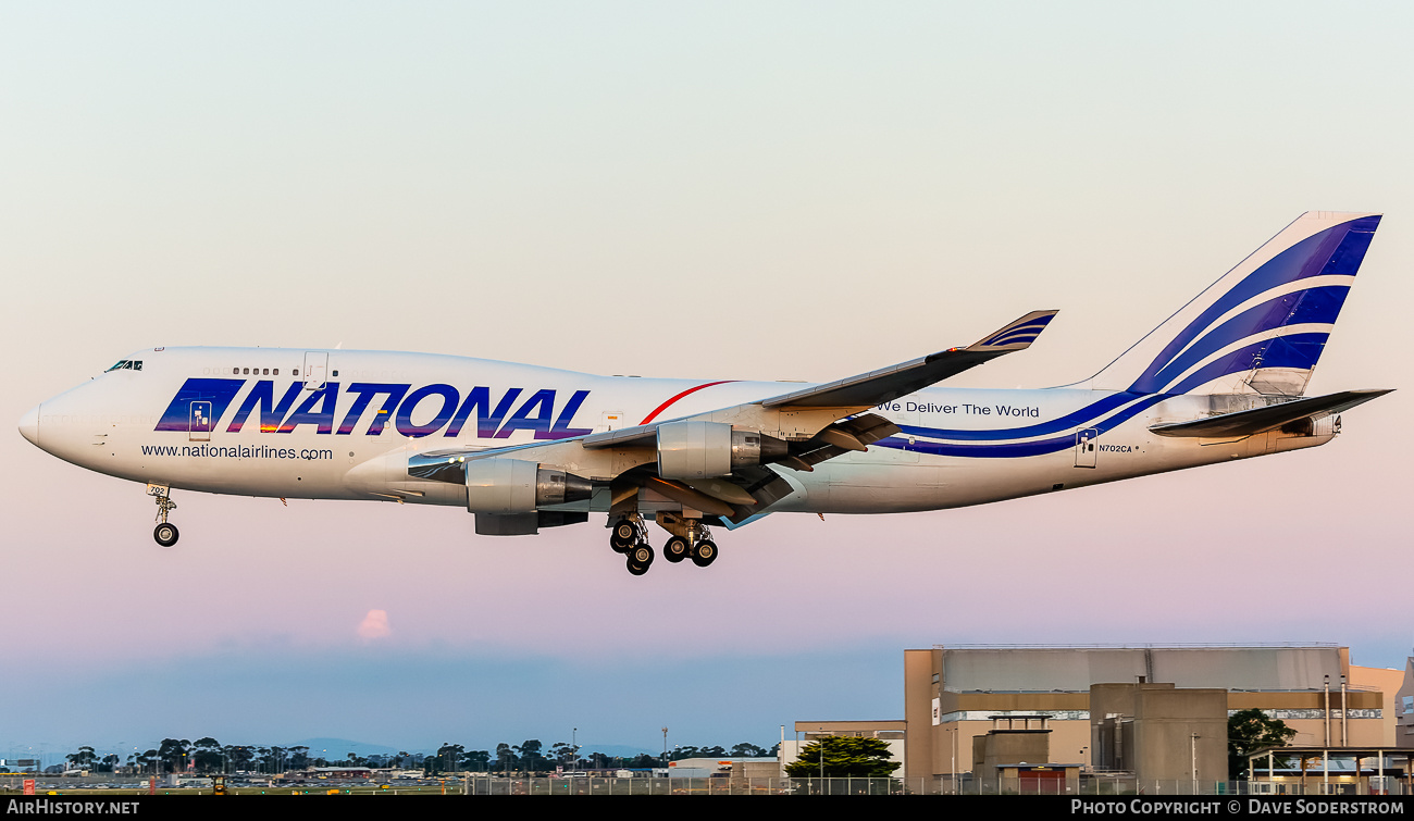 Aircraft Photo of N702CA | Boeing 747-412(BCF) | National Airlines | AirHistory.net #670553