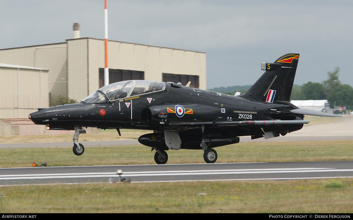 Aircraft Photo of ZK028 | BAE Systems Hawk T2 | UK - Air Force | AirHistory.net #670557