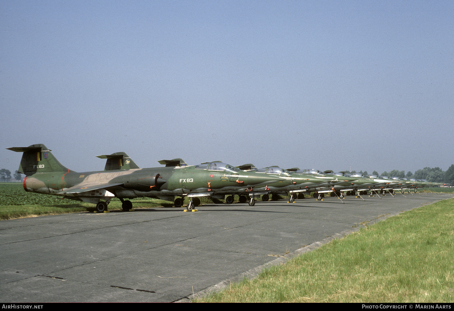 Aircraft Photo of FX83 | Lockheed F-104G Starfighter | Belgium - Air Force | AirHistory.net #670584