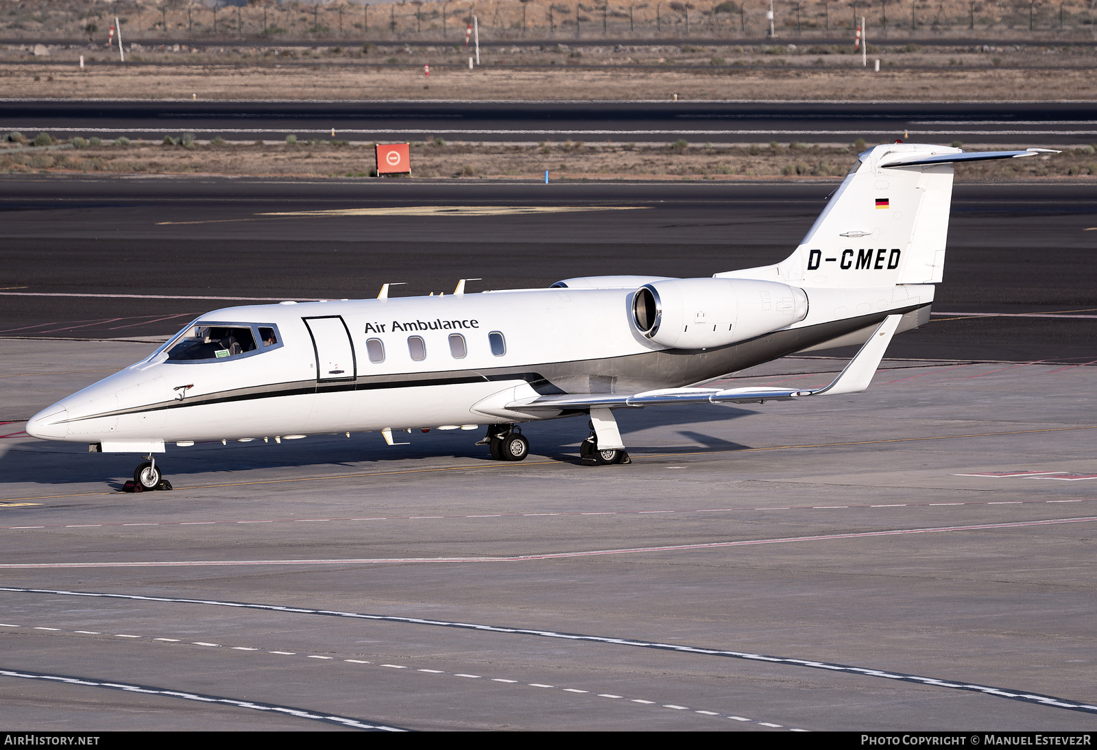 Aircraft Photo of D-CMED | Gates Learjet 55 | AirHistory.net #670604
