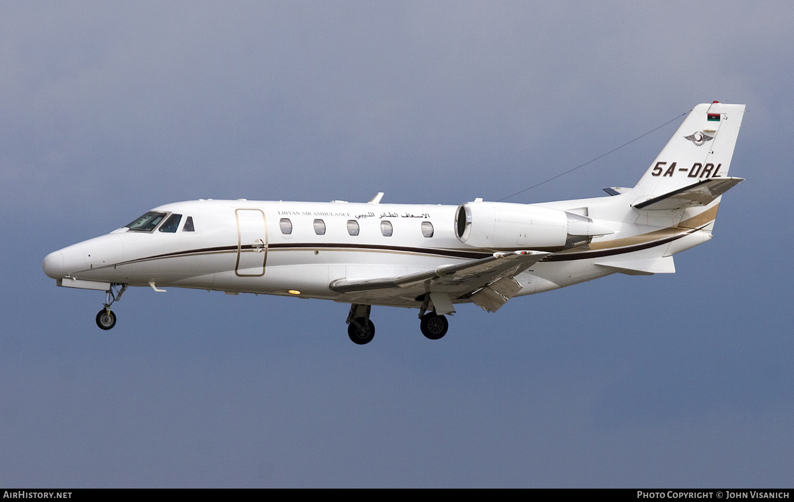 Aircraft Photo of 5A-DRL | Cessna 560XL Citation XLS | Libyan Air Ambulance | AirHistory.net #670617