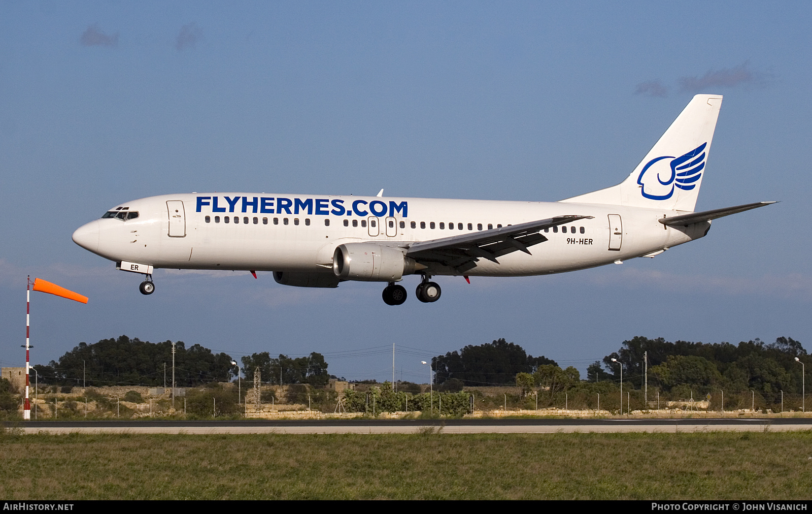 Aircraft Photo of 9H-HER | Boeing 737-4K5 | Hermes Airlines | AirHistory.net #670626