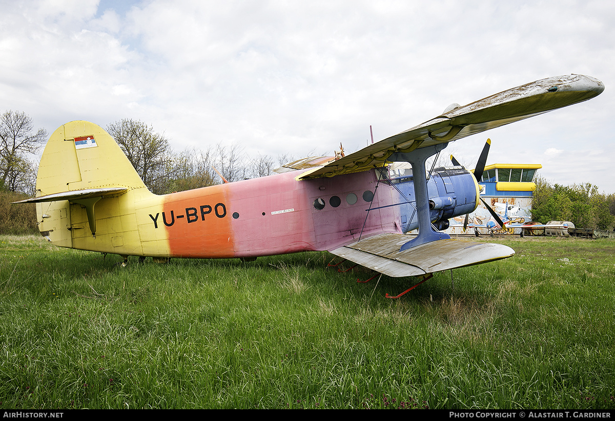 Aircraft Photo of YU-BPO | Antonov An-2R | Aero Klub Novi Sad | AirHistory.net #670642