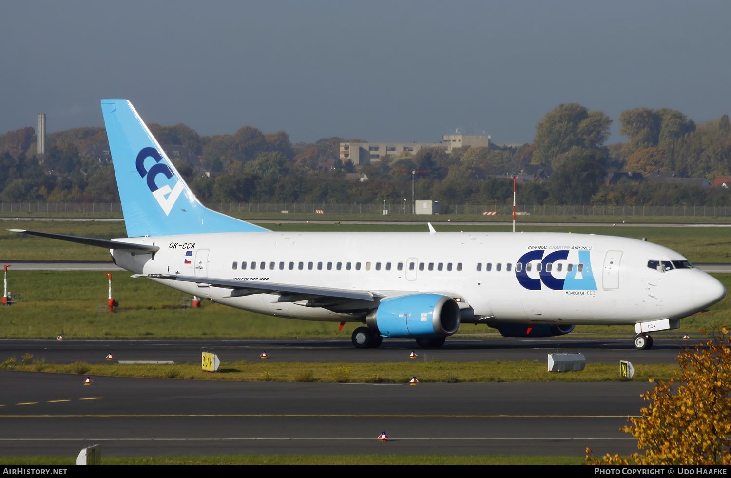 Aircraft Photo of OK-CCA | Boeing 737-31S | CCA - Central Charter Airlines | AirHistory.net #670651