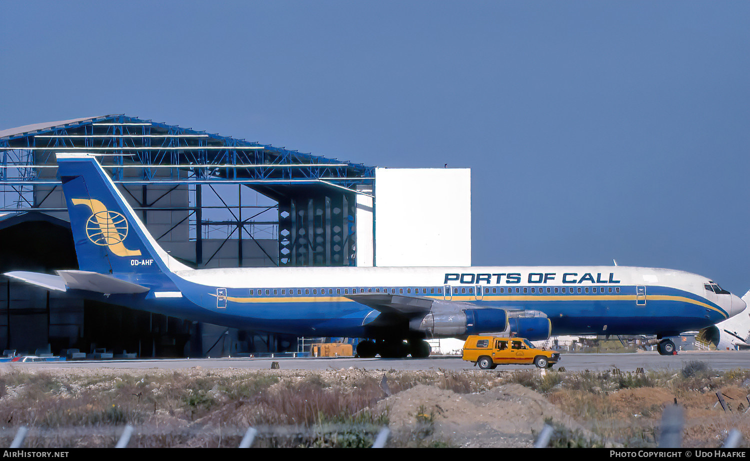 Aircraft Photo of OD-AHF | Boeing 707-323B | Ports of Call | AirHistory.net #670657