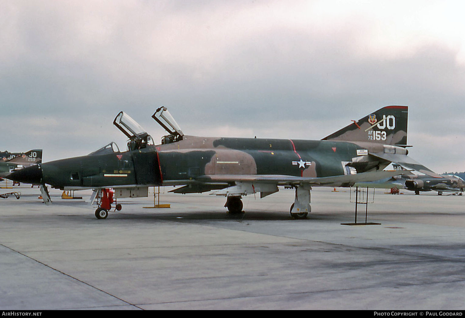 Aircraft Photo of 72-0153 / AF72-153 | McDonnell Douglas RF-4C Phantom II | USA - Air Force | AirHistory.net #670669