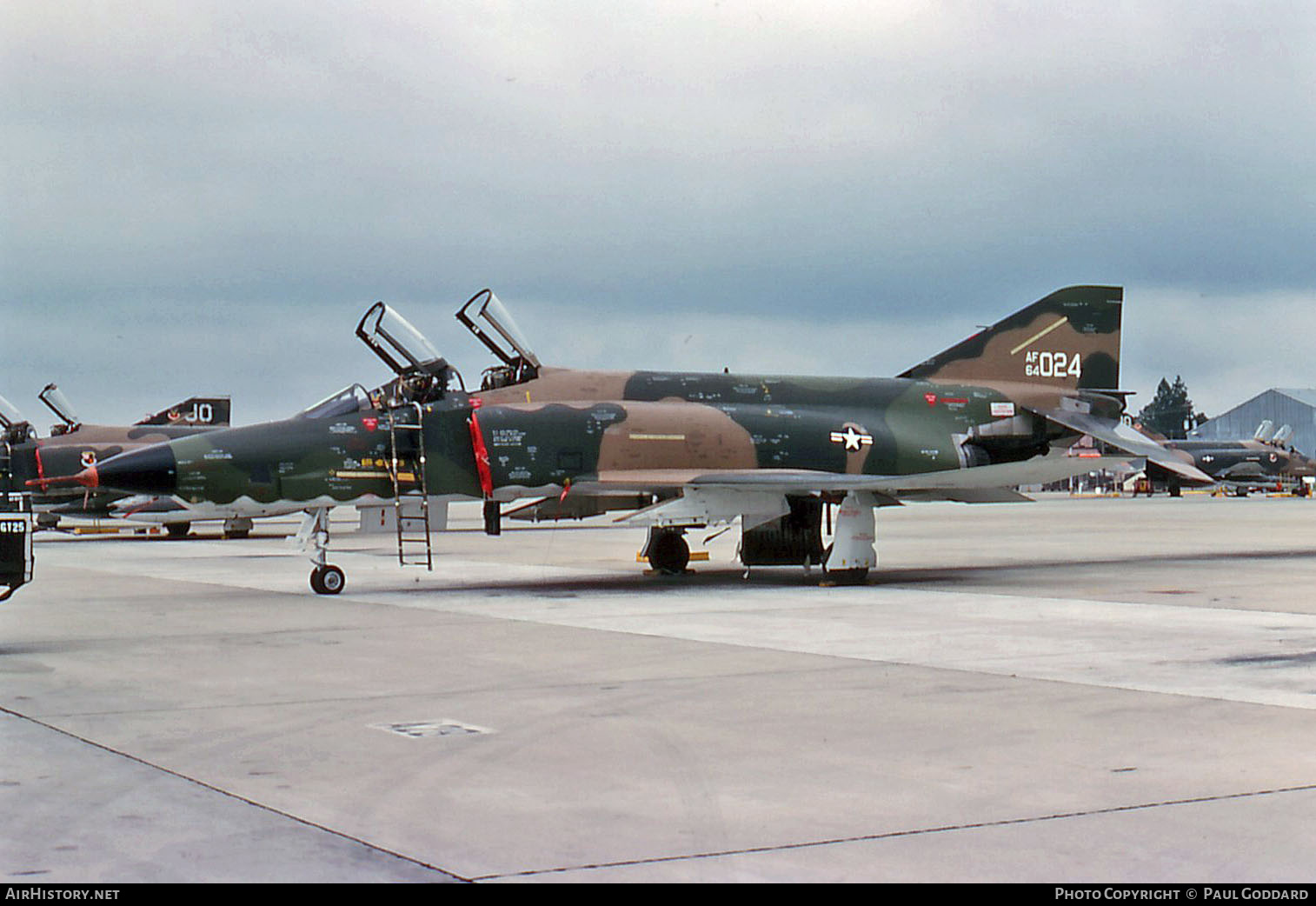 Aircraft Photo of 64-1024 / AF64-024 | McDonnell RF-4C Phantom II | USA - Air Force | AirHistory.net #670689