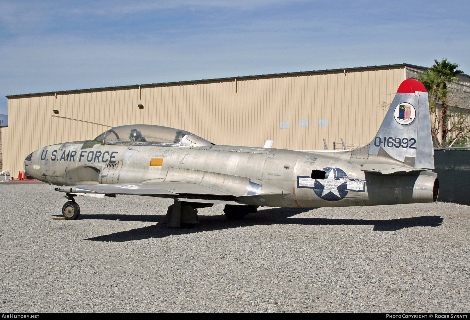 Aircraft Photo of 51-16992 / 0-16992 | Lockheed T-33A | USA - Air Force | AirHistory.net #670713