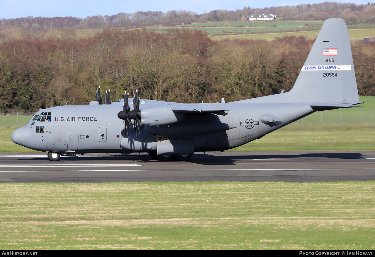 Aircraft Photo of 92-0554 / 20554 | Lockheed C-130H Hercules | USA - Air Force | AirHistory.net #670719